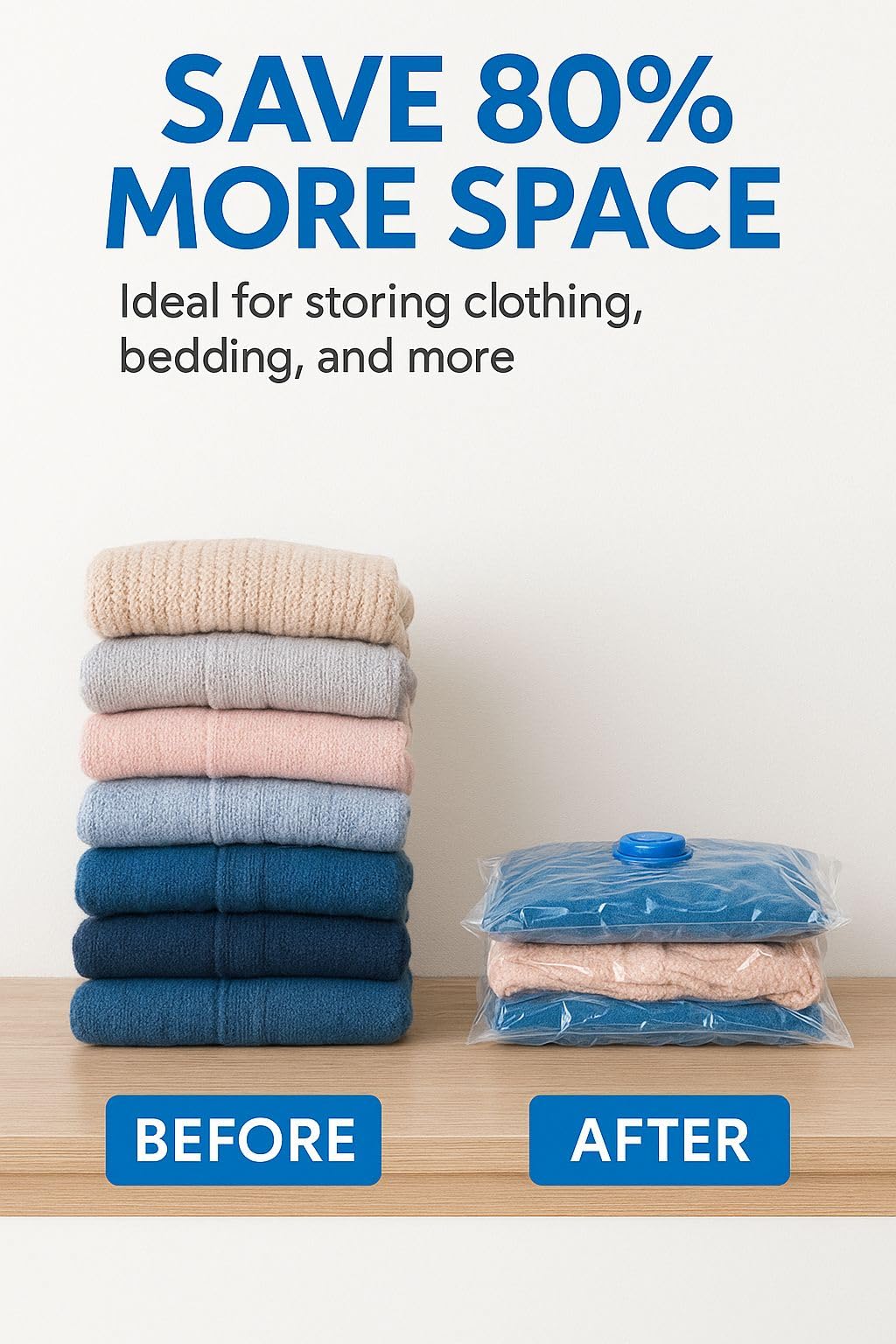 Around the Home Lavender Scented Vacuum Storage Bags